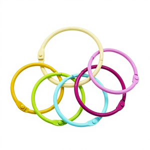 Anelli Colorati EWANG per Raccoglitori, Anelli Metallici per Fogli Mobili e Carte Indice - Product Image 1
