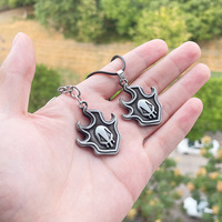 Venta al por Mayor de 37 Diseños de Llaveros Punk, Joyería, Colgantes de Anime y Dibujos Animados, Collares Personalizados con Letras para Hombres y Mujeres