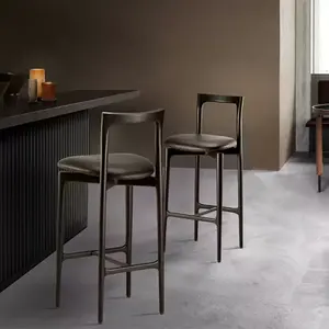<span class=keywords><strong>Tabouret</strong></span> en chêne massif italien moderne Idao Design pour restaurant, hôtel, <span class=keywords><strong>bar</strong></span>, café - Product Image 2
