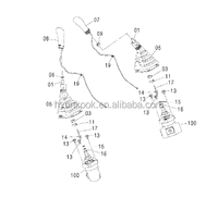 Contrôleur HYUNKOOK 330C 330CLN 225-4812 225-4811 Joystick