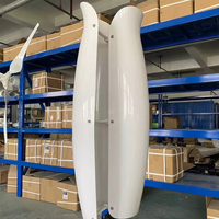 Puissance silencieuse de turbine d'axe vertical de fleur de tulipe de vent pour la maison 200W 500W 800W 12V 24V 48V système de générateur d'énergie d'air hors réseau
