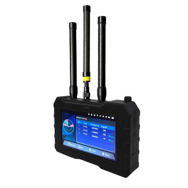 Portable 5km WiFi Finder Signal Detector System UAV Detection Device with Drone Defense Range Route Pilot for Drone Detection