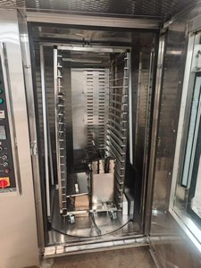 Horno de cesta giratoria competitivo para panadería, horno rotatorio para pan, en equipos de panadería, 16/32 bandejas, eléctrico/gas/diésel - Product Image 2