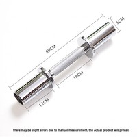 Barre d'haltères réglable en acier de 20 pouces (50 mm) pour entraînement de force à domicile – Prix direct usine HandleWholesale