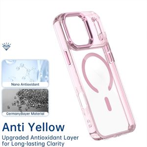 Mô Hình Mới Thích Hợp Cho Iphone 17 Loạt Sáng Mạnh Mẽ Từ Trường Hợp Điện Thoại Trong Suốt Chống-Thả Điện Thoại Di Động Trường Hợp Cho 17 Pro Max - Product Image 2