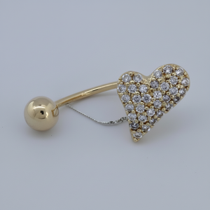 Orecchini a Clip in rame e acciaio inossidabile alla moda Design a forma di croce per matrimoni - Product Image 1
