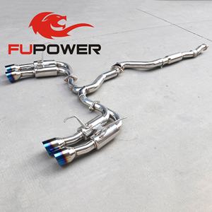 Escape Trasero de Acero Inoxidable <span class=keywords><strong>INVIDIA</strong></span> Gemini R400 con Cuatro Salidas para Subaru WRX / STI 2015-2019 - Product Image 3