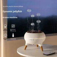Diffuseur d'aromathérapie de bateau de croisière rétro intelligent humidificateur de parfum ultrasonique de bureau à grand Volume nouveau modèle vaporisateur de méduse