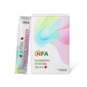 Gelée en bâtonnets brûle-graisse naturelle pour adultes, formule OEM, enzyme amincissante, stimule le métabolisme, saveur fraise, avec L-Carnitine - Product Image 1