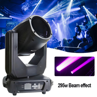 Projecteur LED mobile DMX512 250W GM-295 Spot Beam Wash pour festival, scène extérieure, événement