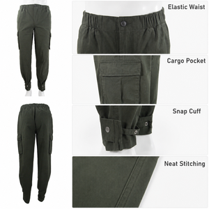 Pantalones <span class=keywords><strong>Cargo</strong></span> para <span class=keywords><strong>Mujer</strong></span> 2024, Transpirables, de Corte Medio <span class=keywords><strong>Estrecho</strong></span>, con Bolsillos de Lazo Negro, Estilo Jogger, Punk, Hip Hop, Streetwear, Harajuku, Harem - Product Image 4