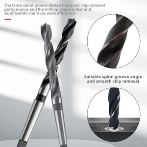 Punte Elicoidali in Acciaio Rapido HSS 12.3mm con Gambo Conico Morse per Trapano/Magnete - Product Image 3