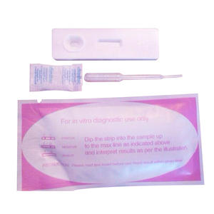 ชุดตรวจการตั้งครรภ์เมดโก้ แบบปากกา ใช้วิธีคอลลอยด์โกลด์ ใช้เวลาอ่านผล 3-5 นาที สำหรับใช้ที่บ้าน แบบใช้ครั้งเดียว ชุดตรวจการตกไข่ - Product Image 1