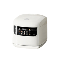 Cuiseur à riz intelligent multifonctionnel antiadhésif 2L Cuiseur à riz électrique automatique numérique Usage domestique