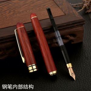 Stylo bille en métal avec étui - Cadeau de la Saint-Valentin pour homme - Stylo promotionnel avec logo personnalisé - Pointe de 1,0 mm - Encre noire - Product Image 3