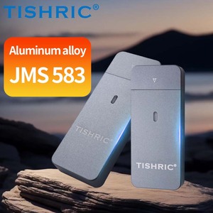Tishric NVMe bao vây 1.8inch nhôm bên ngoài trường hợp M2 NVME 2230 SSD USB3.0/Type-C Giao Diện 4TB HDD hỗ trợ Máy Tính Xách Tay PC hộp - Product Image 5