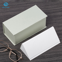 Boîtes en papier personnalisées de luxe pour lunettes, coffrets à tiroir pour lunettes de soleil, sacs et étuis à bijoux, commandés séparément