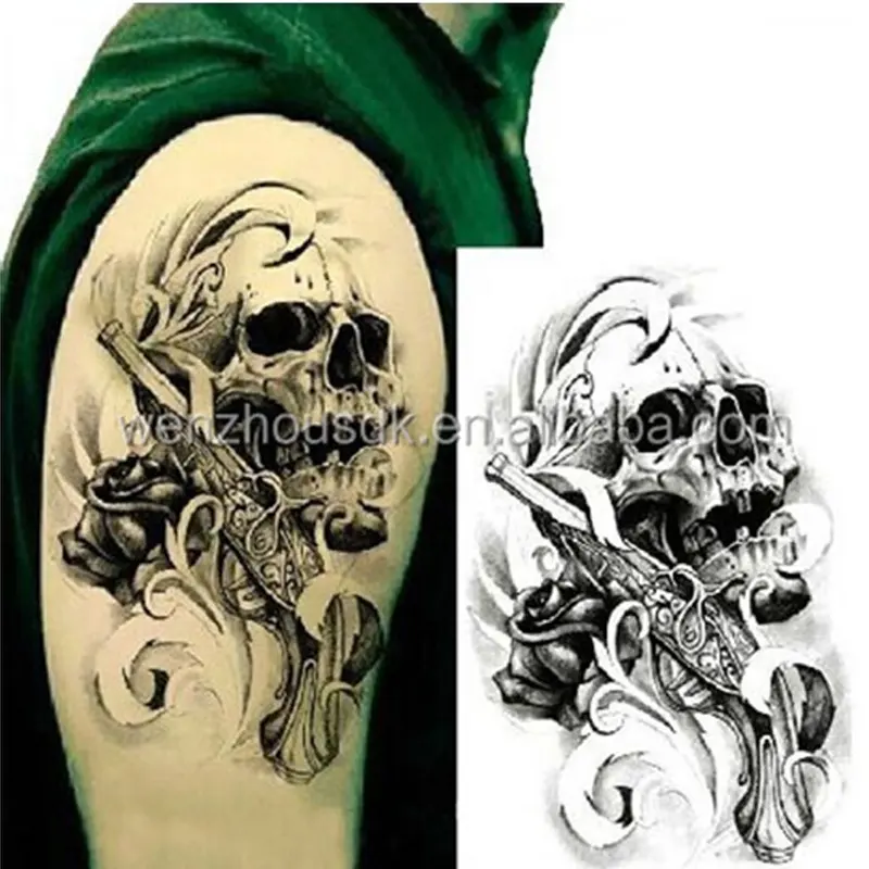 Impermeabile sexy disegno del tatuaggio/3D braccio signora tatuaggio temporaneo