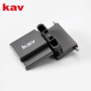 Charnière à pivot à fermeture douce avec amortissement magnétique, ouverture à 270 degrés sans rainurage, pour porte de placard à cadre en aluminium de 35 mm - Product Image 1