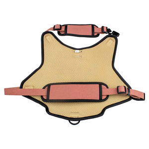 Eco-friendly cork <b>pet</b> leash set, dog vest style with lace trim, chest <b>carrier</b>, trash bag, three-piece leash set - Product Image 2