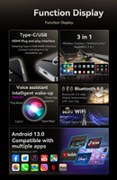 Adaptateur AI Box sans fil Android Auto Apple CarPlay Plug and Play pour la navigation multimédia embarquée des véhicules