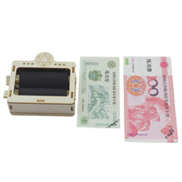 Construisez votre propre imprimante à billets, tour de magie, changeur de monnaie automatique, puzzle 3D en bois motorisé, accessoire d'illusion scénique, blague amusante