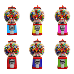 Juego de carreras Niños Máquinas expendedoras de Gashapon que funcionan con monedas Máquina Expendedora de dulces Máquina de chicles para fiesta de Halloween - Product Image 6