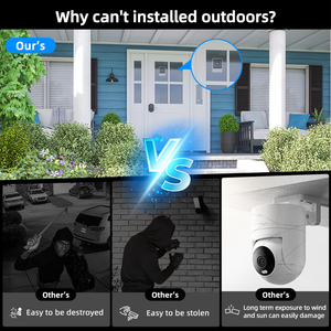 2MP HD Mini Wifi Nhỏ Cửa Sổ Trong Nhà Máy Ảnh Con Người Báo Động Được Xây Dựng Trong Còi Báo Động CCTV Từ Xa Màn Hình Máy Quay Phim Video Nhà Thông Minh Máy Ảnh - Product Image 4