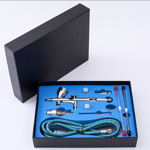 Kit aérographe T180K double action en gros pour la peinture de modèles, le nail art, l'artisanat, le tatouage, compresseur d'air - Product Image 2