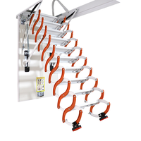 Échelles télescopiques manuelles/électriques en acier au carbone VIPOO, vertes, pour usage intérieur/sous-terrain, capacité de charge de 300 kg, extensible jusqu'à 12,5 pieds