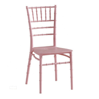 Chaises en bambou en plastique Chaises Chiavari Chaise d'hôtel moderne de mariage de fête en option de couleur