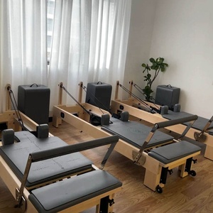 Nhà Máy bán hàng thương mại nhà chất lượng cao cơ thể sồi Maple gỗ Cadillac cama de tháp giường reformador Máy Pilates Cải Cách - Product Image 1
