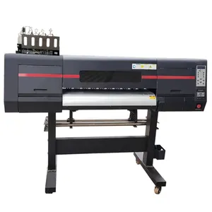 60cm 2 head i3200 digital impresora dtf printer with powder shaking hot melt machine