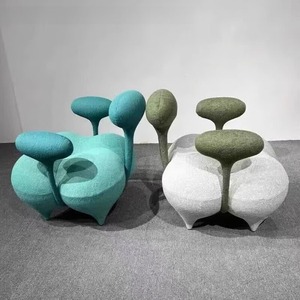 Fauteuil <span class=keywords><strong>Ballon</strong></span> Magique – Canapé en Tissu Luxe Léger Nordique pour <span class=keywords><strong>Bureau</strong></span> à Domicile et Petits Salons – Design Minimaliste Moderne Tendance - Product Image 5