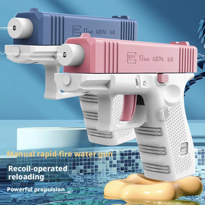 Nueva <span class=keywords><strong>Pistola</strong></span> de Agua Manual de Juguete para Niños Tiktok, Mini <span class=keywords><strong>Pistola</strong></span> de Agua de Disparo Rápido con Material EVA, Unisex, para Uso en la Playa en Verano, Venta al por Mayor - Product Image 1