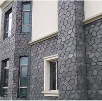 Pierre naturelle à 100 %, pierre de craquelure de glace, ardoise pour mur extérieur, brique de pierre craquelée