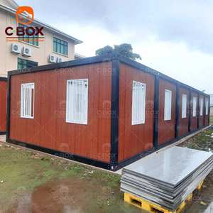 Casa Contenedor Desmontable Cbox con Marco Negro, Personalizable, Móvil, Modular, Prefabricada, para Hotel, Villa, Cafetería, Bar, Restaurante - Product Image 3