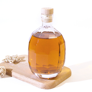 Collections de <span class=keywords><strong>vodka</strong></span> de luxe <span class=keywords><strong>française</strong></span> de qualité supérieure en vente en gros Bouteilles de vin recyclables de 250ml 350ml 500ml avec récipient à boisson à joint en liège - Product Image 1