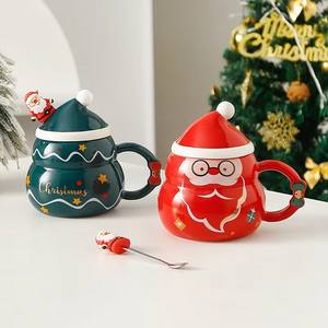 Tasse en céramique à succès pour la vente en gros, cadeau de Noël, tasse à café, tasse en céramique de Noël - Product Image 4
