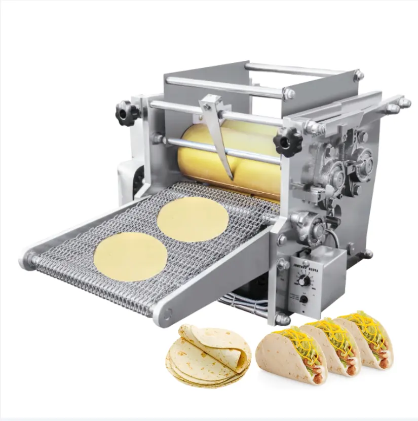 Flour corn mexican tortilla machine taco roti maker press bread grain product tortilla making machines fully automatic