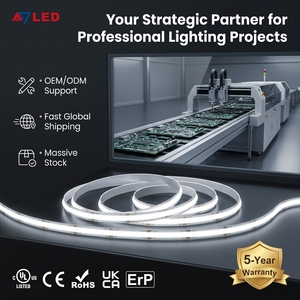 ที่ยึดแถบไฟ LED แบบยืดหยุ่น COB ความหนาแน่นสูง DC24V ป้องกันน้ำ IP67 สำหรับไฟแบ็คไลท์ทีวี จากผู้ผลิตโดยตรง - Product Image 6