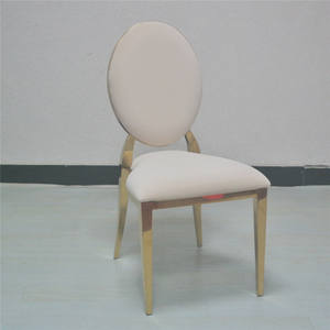<span class=keywords><strong>2022</strong></span> Chaises de mariage modernes en velours crème avec location durable en acier inoxydable pour l'extérieur Logo de l'entreprise Salon Appartement - Product Image 2