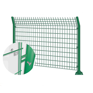 Precio bajo al por mayor, valla de alambre doble de metal para exteriores de alta calidad, Red de valla soldada - Product Image 1