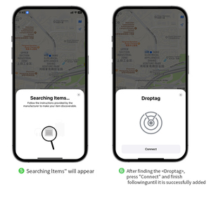 Localizzatore GPS Intelligente Impermeabile di Alta Gamma con Funzione di Trovamento per Animali Domestici/Bagagli, Compatibile con l'App Find My di iOS e Android <span class=keywords><strong>Google</strong></span> <span class=keywords><strong>Play</strong></span> - Product Image 5