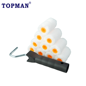 TOPMAN 2 inç/50.8mm Mini endüstriyel boya rulosu çerçevesi DIY uyumlu Topman Mini boya silindirleri küçük alan boyama için OEM - Product Image 6