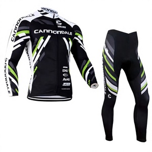 Traje de Ciclismo Transpirable de Manga Larga para Niños, Traje de Patinaje sobre Ruedas, Material de Nailon/Cachemira, Estilo Conjunto - Product Image 1
