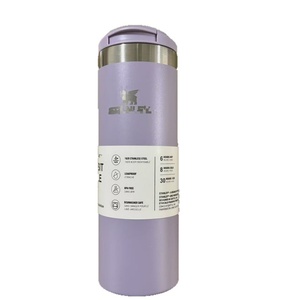 16oz Large Capacity 6-12 Hours Thermal Insulation 304 Stainless Steel Handle <b>Portable</b> <b>Vacuum</b> Car Cup Lid Outdoor Exercise - Product Image 5