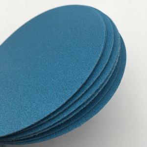 Chất lượng cao 125mm màu xanh Zirconia alumina móc và vòng chà nhám đĩa Velcro đĩa để loại bỏ vật liệu và tái tạo bề mặt đa lỗ - Product Image 6