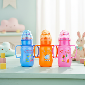 Nouvelle arrivée SS : Tasse <span class=keywords><strong>d</strong></span>'apprentissage pour bébé avec paille torsadée, <span class=keywords><strong>anti</strong></span>-<span class=keywords><strong>colique</strong></span>, 280 ml, écologique, sans BPA, en PP - Product Image 2