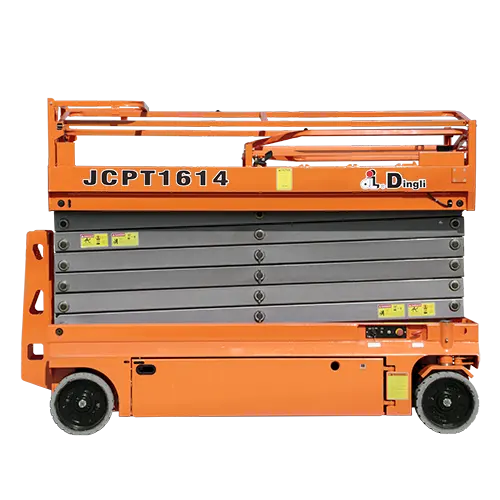 Kingkangaroo chính thức làm việc trên không nền tảng lsc1012dh, Trung Quốc tự hành thủy lực theo dõi Scissor Lift bán buôn